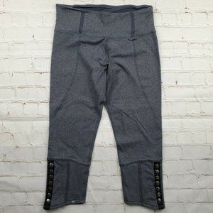 Lululemon Snap Me Up Gray Skinny Crop Pants Size 8
